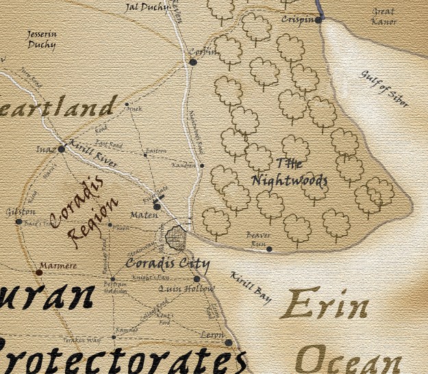 The Coradis Region of Touran